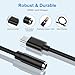 USB C to 3.5mm Audio Headphone Jack Adapter for Samsung Galaxy A17 A16 A56 S25 Ultra/Edge S24 A36 A54 S23,Type C to Aux Audio Dongle Cable Cord for iPhone 17 Pro Max Air 16 Plus 16e,Pixel 10 Pro XL 9a