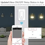 MoesGo WiFi Smart Single Fire Wall Light Switch thumbnail 2
