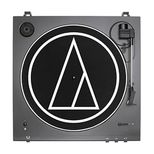 Audio-Technica AT-LPGO-BT Fully Automatic Wireless Belt-Drive Turntable (Gun-Metal/Black) — photo 2 of 6