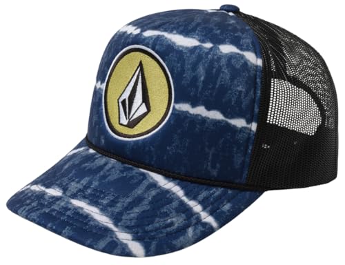 Image of Volcom Men's Snapback Hat - 6-Panel Twill Flat Brim Cap Adjustable Snap Closure