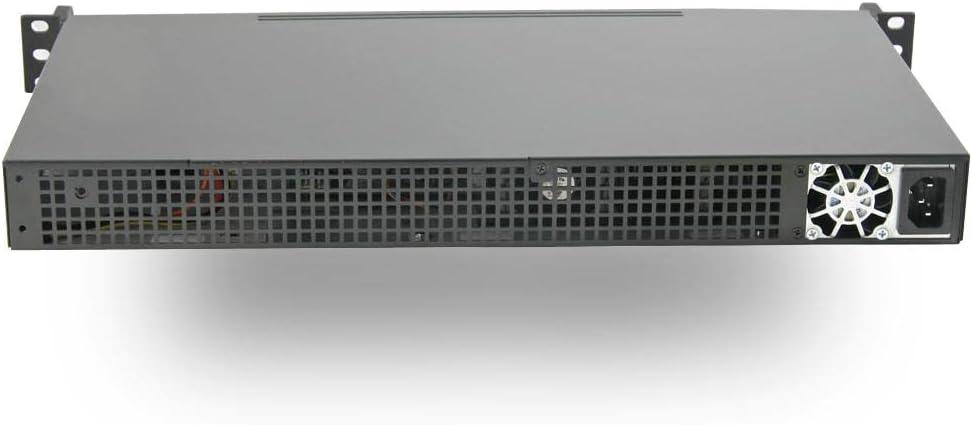 MITXPC RS-SMA2SAV-FIO Atom E3940 1U Server, Triple Display, Dual LAN (RS-SMA2SAV-FIO Front I/O)