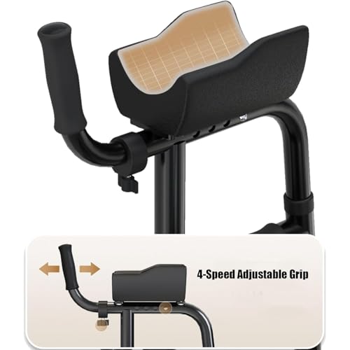 Déambulateur pour personnes âgées contre la fatigue : cadre de marche ergonomique