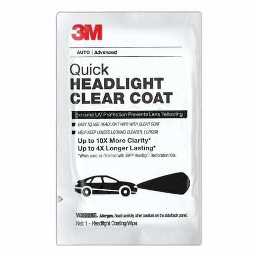 3m 3M-32516 Headlight Clear Wipes 40/bx