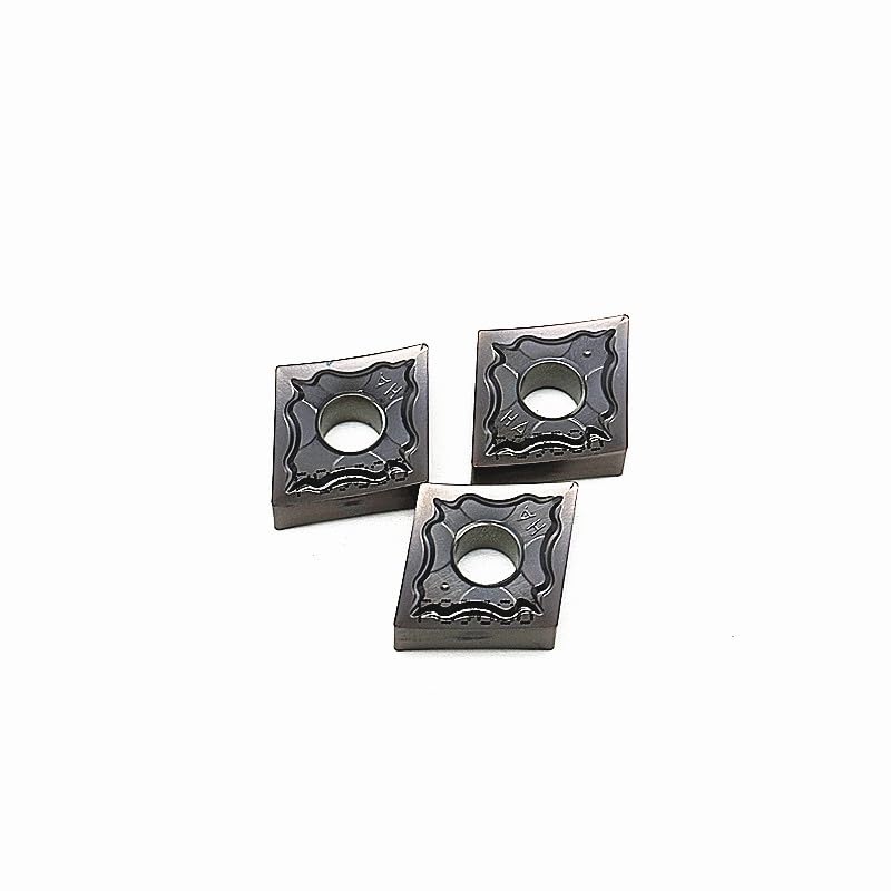 10 piezas CNMG120404 CNMG120408 Insertos de carburo para torneado miniatura 3