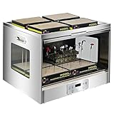 Scatola per asciugare la vernice con temperatura regolabile e timer, ventilazione integrata per fai da te