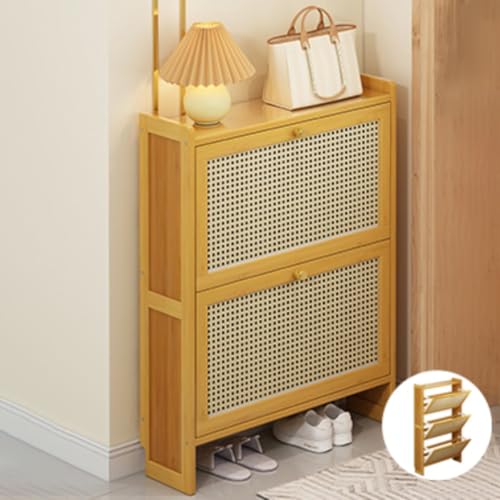 Meuble à chaussures compact et élégant avec rangements gain de place