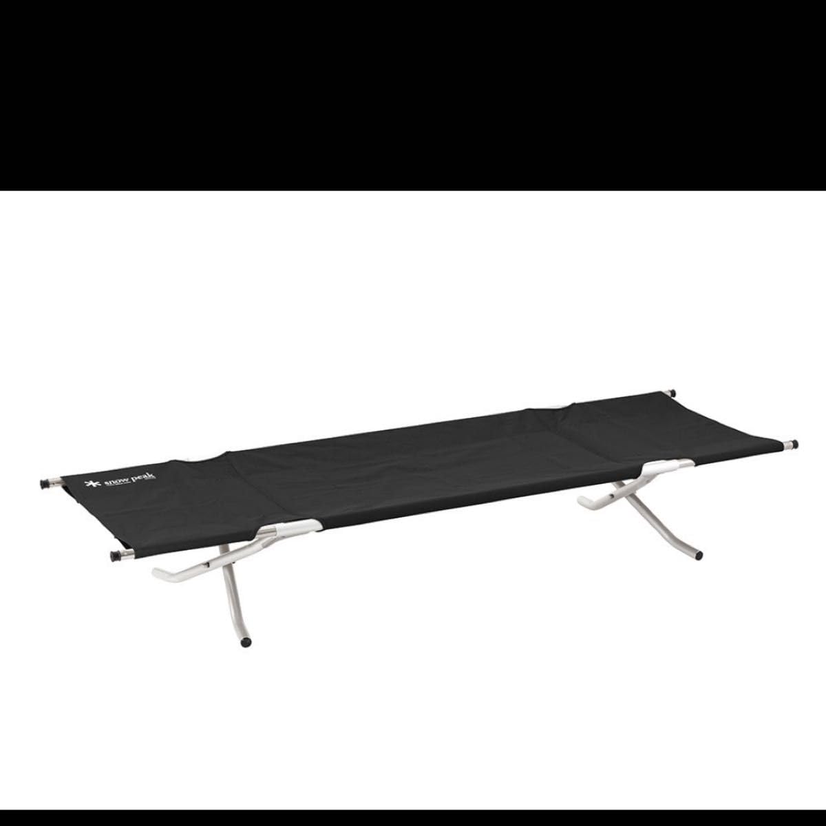 Amazon.co.jp: スノーピーク コット ハイテンション ブラック 限定  