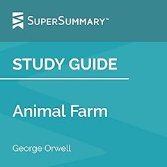 Study Guide: Animal Farm by George Orwell Audiolibro Por SuperSummary arte de portada