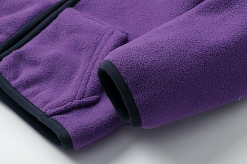 Image of Mud Kingdom Boys Girls Polar Fleece Jacket with Hood Winter Thick Warm Outerwear Funny Cartoon