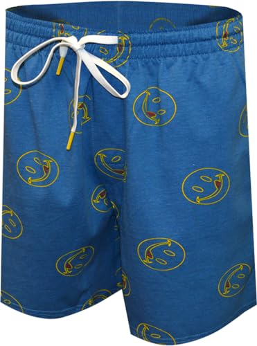 Joe Boxer Mens Loungewear Tossed Licky Blue Loungeshort