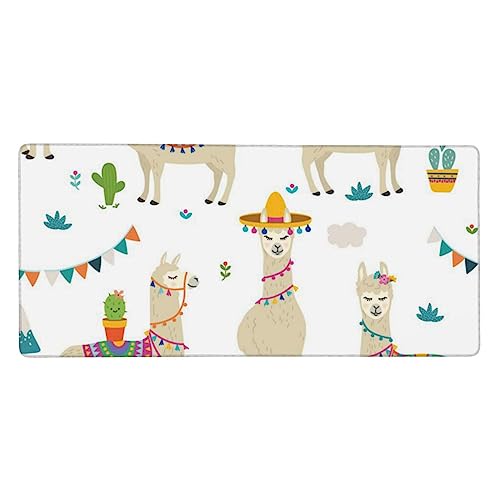 Grand tapis de souris de jeu cactus camel pour aménager votre bureau de maison