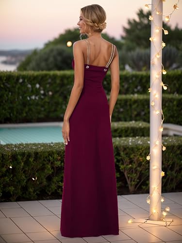 Image of Figdaw Elegant Long Prom Dresses Sexy Evening Gowns for Women Formal Events 2025