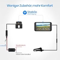 AUTO-VOX W5 Rückfahrkamera Kabellos Wird über EIN USB-Kabel mit Strom – Ansicht 3