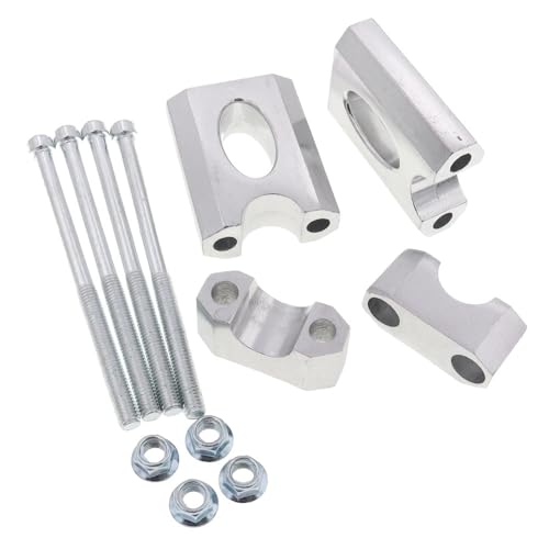 Réhausseur guidon 22mm alu pour rehausser le pilotage de moto cross