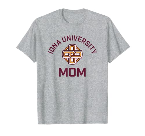 Iona University Gaels Arched Mom T-Shirt