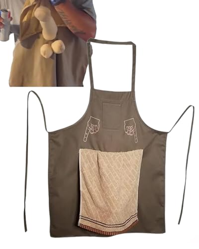 Chefs Prank Apron funny chefs apron for men apron with flap Baking Party funny Gift For Men Chefs Prank Kitchen Aprons (#A)