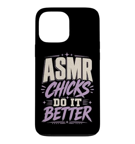 ASMR Chicks Do It Better �L���[�g �`�N�`�N����g���K�[ �X�}�z�P�[�X iPhone 13 Pro Max �p