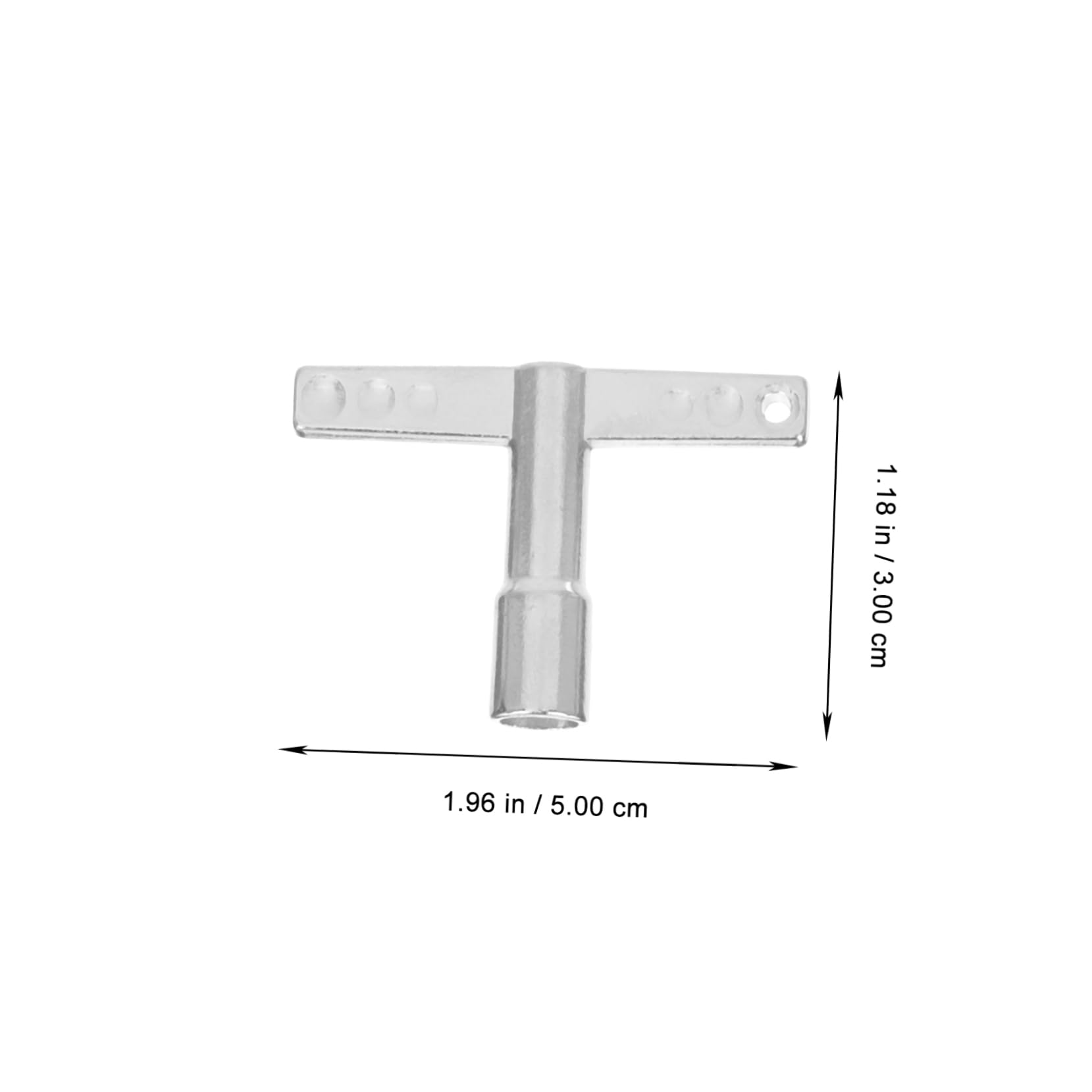 BESTonZON Drum Set Keys 3pcs Drum Tuning Keys Drum Tuning Wrench Stainless Steel Drum Tuning Tools Silver Comfortable Grip for Drum Tuning