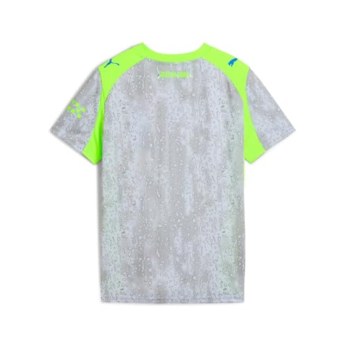 PUMA Manchester City FC Kinder Drittes Trikot 25/26, Blau (Cool Weather x Pro Green), 176