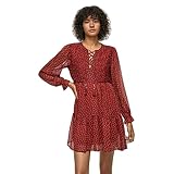 Pepe Jeans Damen Eleonora Langer Ärmel, Rot (Burnt Red), M