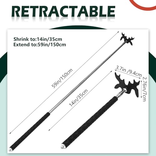 image for Skylety Retractable Billiard Cue Stick Bridge with Bridge Head, Snooke