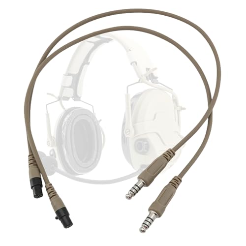 Câble adaptateur double canal pour casque TAC700 HEARFALCOM version DE