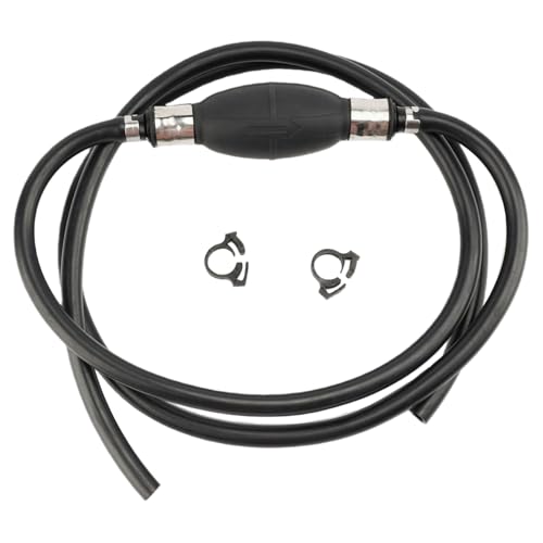 Boat Marine 5/16 Inch 8MM 7.5 FT Universal Fuel Line Kit with Rubber Primer Bulb for Yamaha Mercury