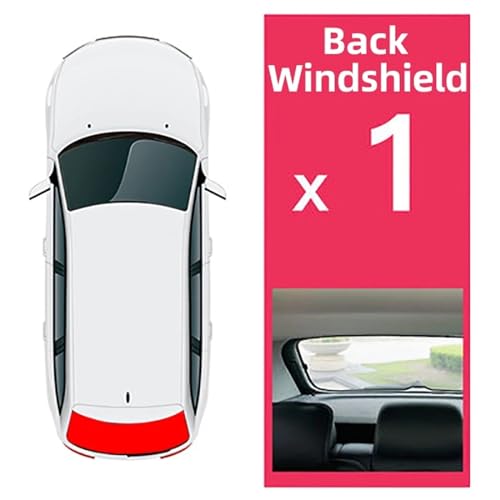 Parasol de coche para Nissan Sylphy G11 2005-2012 parabrisas delantero y ventanas laterales rojo 2