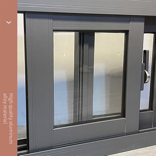 Ventanas de cobertizo con pantalla y marco de aluminio resistente 40 x 60 cm 5