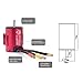 GoolRC Surpass Hobby 3650 Brushless Motor and ESC Combo, 3900KV Brushless Motor and 60A ESC for 1/10 Scale RC Car Truck Indispensable Accessory for Modification Enthusiasts