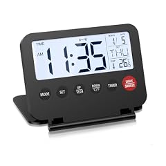 ORIA Digital Travel Alarm Clock, Small Foldable Alarm Clock, Battery Operated LCD Desk Clock ORIA Digital Travel Alarm Clock, Small Foldable Alarm Clock, Battery Operated LCD Desk Clock review