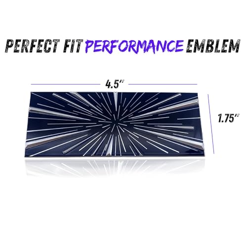 Image of Metal Performance Ludicrous Emblem Logo Decal Sticker for Tesla Model 3 Highland (Highland)