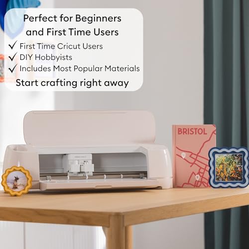 Cricut Maker 4 Starter Kit for Beginners - Smart Cutting Machine with Vinyl & Iron-On (HTV), Tools & Materials for Stickers, Shirts & DIY Crafts - Thumbnail 5