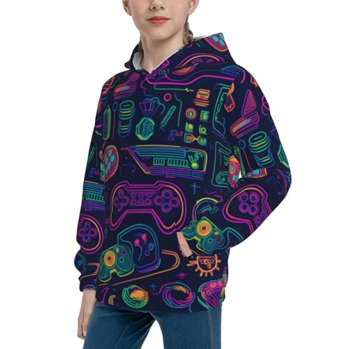 Sweat à capuche garçons manette de jeu 2 : le cadeau idéal 14-16 ans - 6