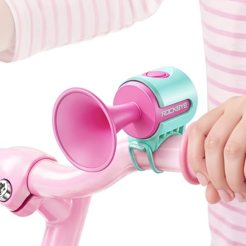 Electric Bike Horn, 120db Loud Bicycle Horn for Handlebars, Bike