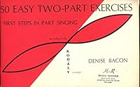 50 Easy Two-part Exercises B001BC9LT2 Book Cover