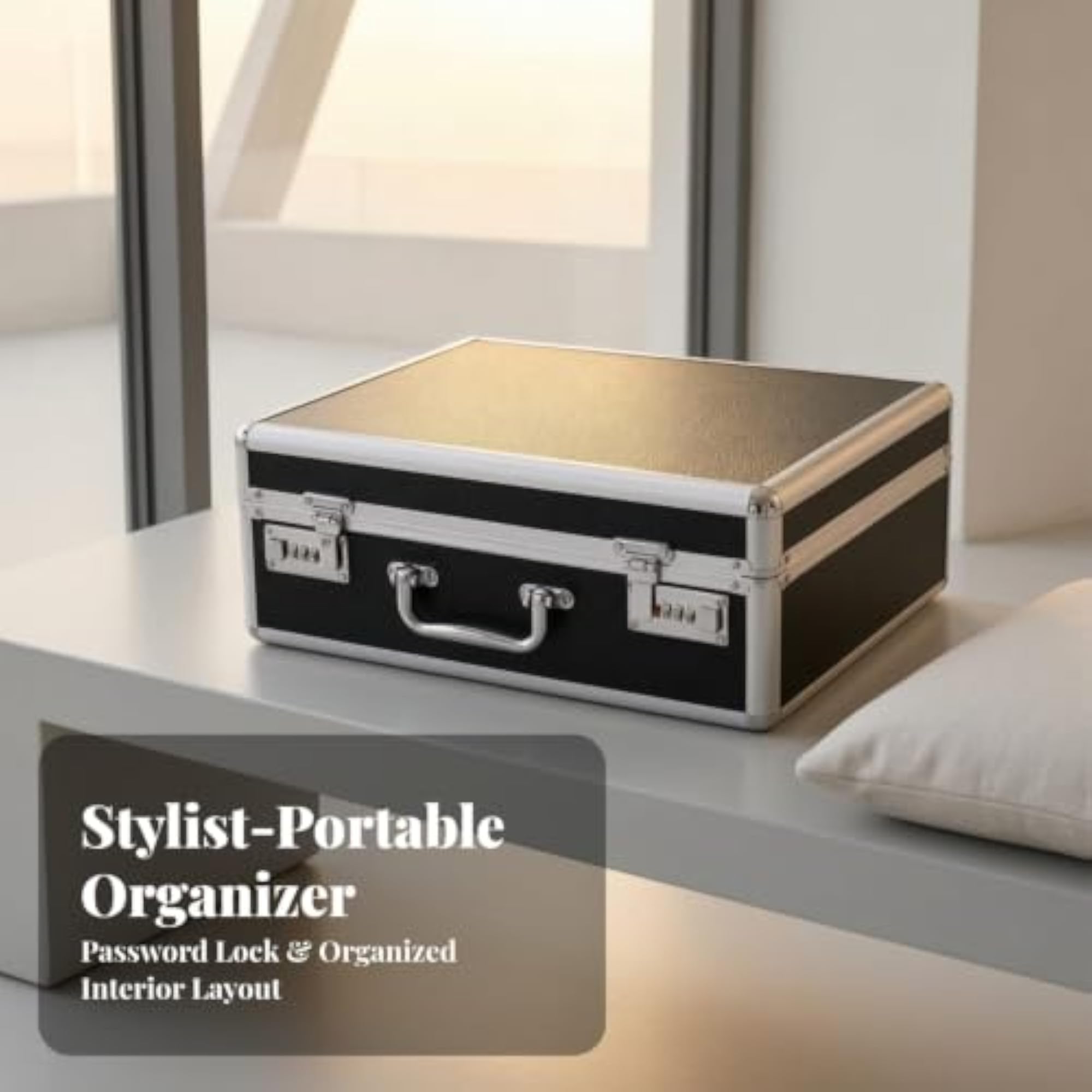 Lightweight Portable Hairdressing Case, Organizer