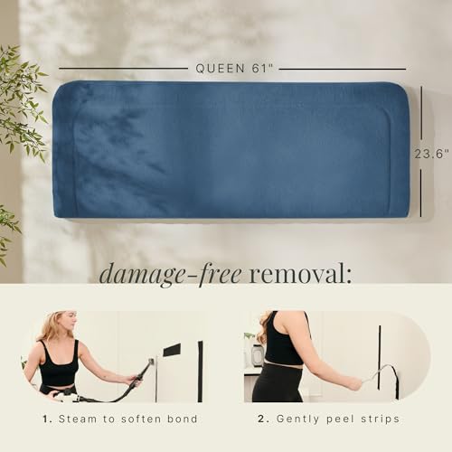 Hearth & Harbor Wall Mounted Queen Headboard Only, Bed Headboard Queen Size by Hearth & Harbor - Used condition - Image 7