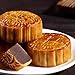 Bean paste flavour Mooncake,Delicious and Traditional Moon Cake Assortment,Chinese Food,Moon Pies,Perfect for Celebrating Festival