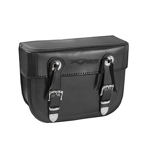 Sac unique latéral moto noir pour bagage et valise voyage