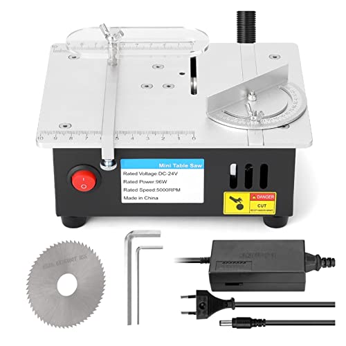 YZACK Mini Multifunctional Table Saw Electric Desktop Saws Small Household DIY Cutting Tool Woodworking Bench Lathe Cutter Machine (Color : S-2 Standard, Size : Type)