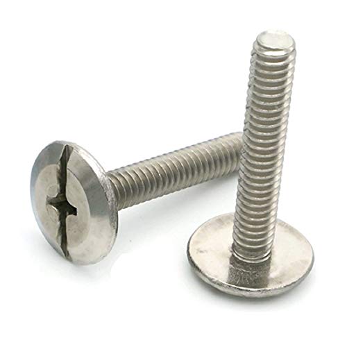 Stainless Steel Sidewalk Bolts Phillips Slotted Combo Drive Hurricane Bolts 1/4