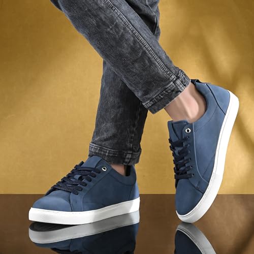 Image of Cruiser Mens Casual Shoes | Trainers Comfortable Trendy Shoes|Classic Sneakers |Step Into Casual Cool | Perfect Pair for Relaxed Days (Blaze)