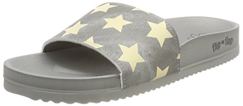 flip*flop Damen poolstar Offene Sandalen, Grau (Flint Grey) flip*flop Damen poolstar Offene Sandalen, Grau (Flint Grey)