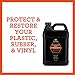 TriNova UV Protectant Spray - for Vinyl, Plastic, Rubber, Fiberglass, Leather & More - Prevents Fading & Cracking from UV Damage - Restores Color & Repels Dirt - Free of Residue (Gallon)