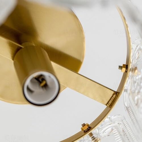 Lustre géométrique E14 réglable pour corriger un plafond trop bas - 6