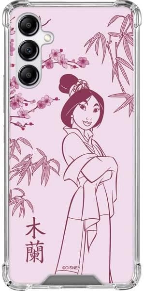 Skinit Clear Phone Case Compatible with Galaxy A14 5G - Officially Licensed Disney Mulan Character Art Design
