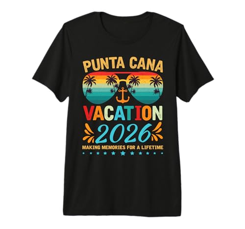 Punta Cana Trip Vacation 2026 Beach Summer Holliday Match Premium Tri-Blend T-Shirt