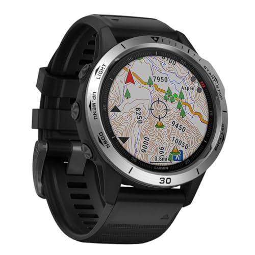 Anillo protector de bisel para reloj deportivo 6X de acero inoxidable 4