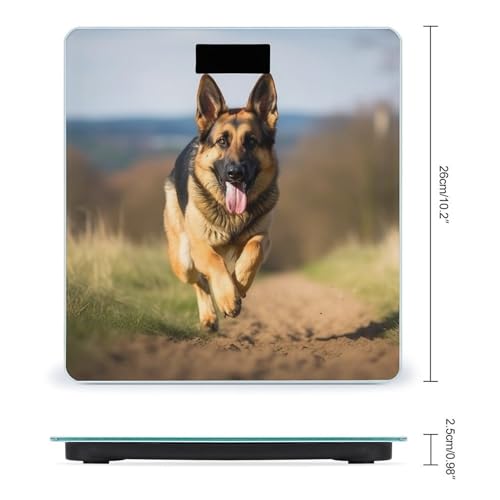 Báscula Digital de Baño con Perro Pastor Alemán miniatura 2